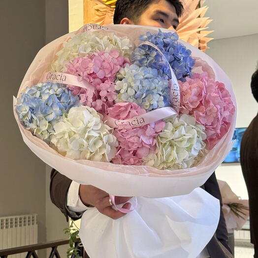 Воздушные гортензии