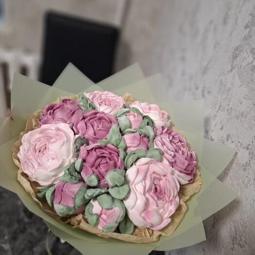 Зефирные пионы