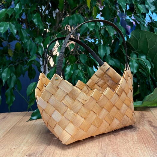 Сумка интерьерная плетенная «стиль»