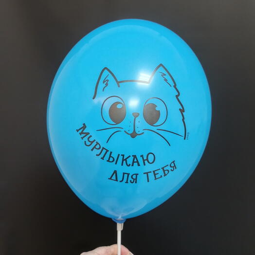 Шар синий двухсторонний