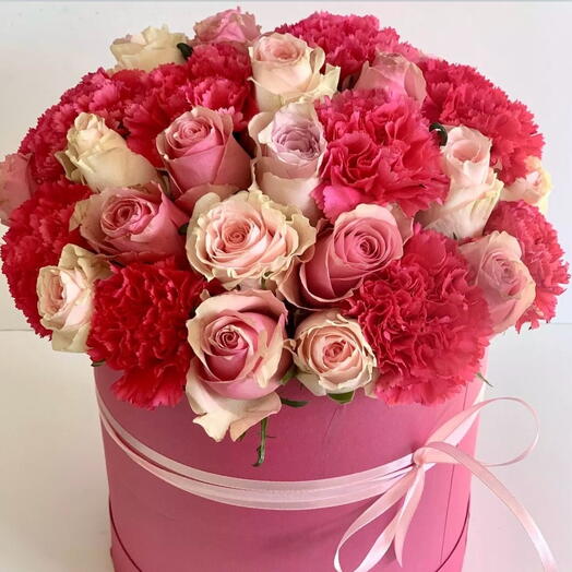 Flowers in a box Camelia