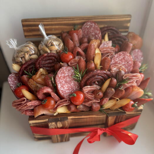 Мясной ящик (М) со спинкой