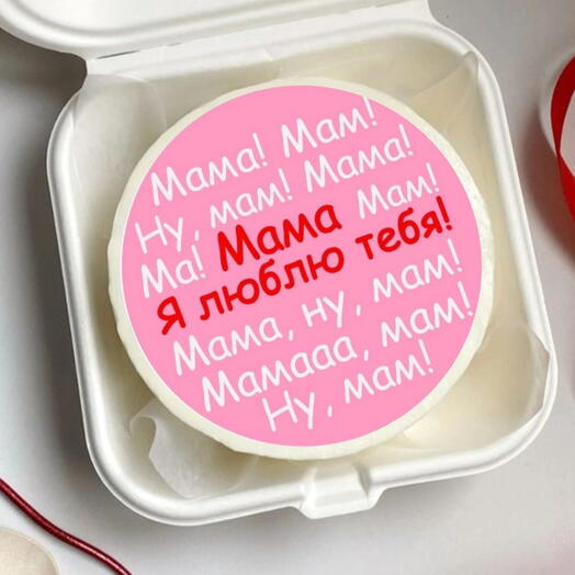 Бенто торт для мамы