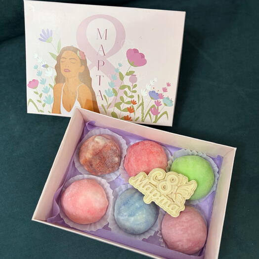 Моти десерт на 8 марта