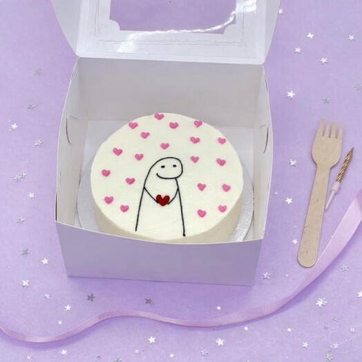 Pastel de Bento con patrón
