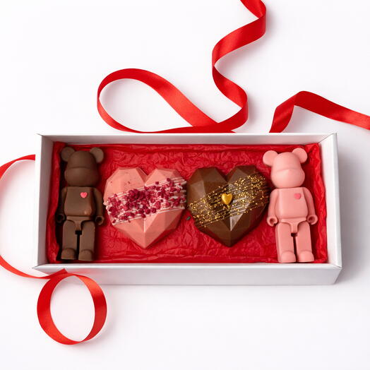 ️ Набор «LOVE» с сердцами и 🧸 Мишками
