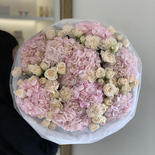 Букет Розовый закат 🌸