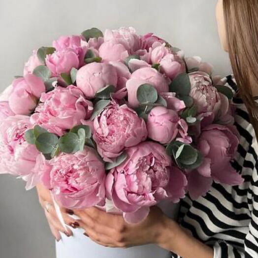 Peonies 21 in a box