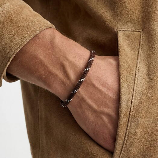 Браслет LU CORD BROWN MEN