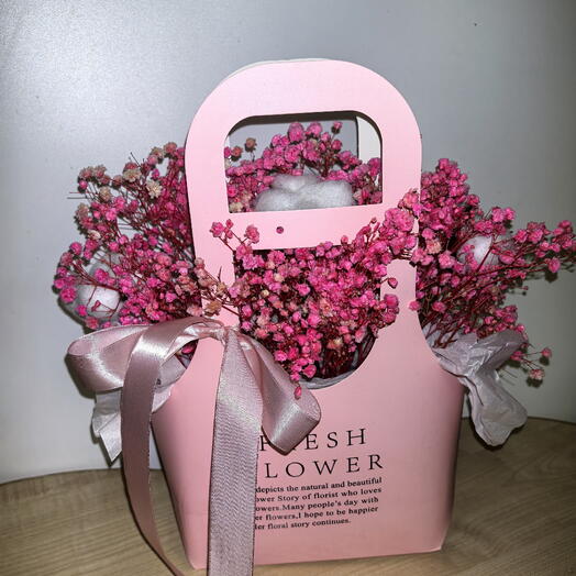 Букет из сухоцветов " Нежность "💖