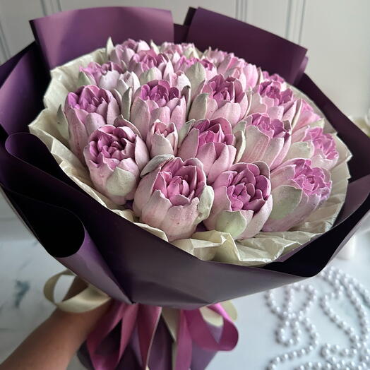 Букет из зефира