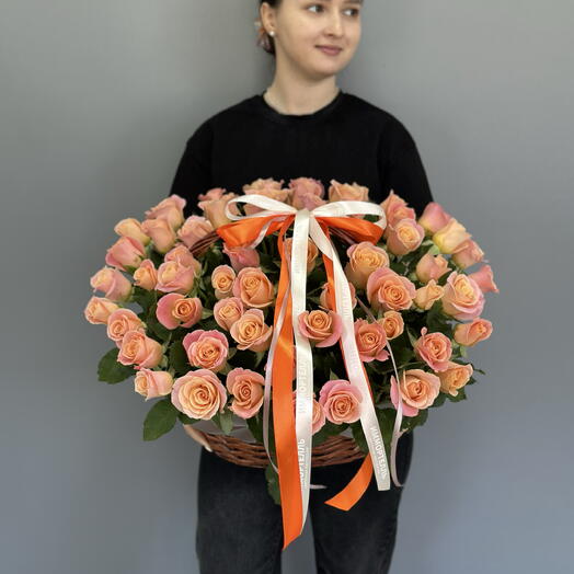 Корзина роз