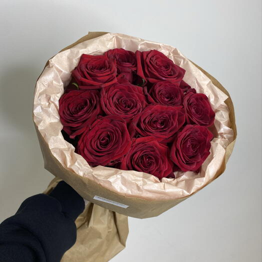 ️Моно из алых роз «Bloom room»