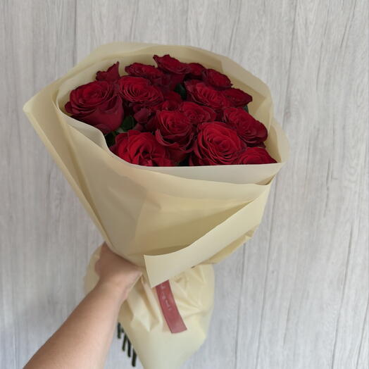 Букет роз 17 шт
