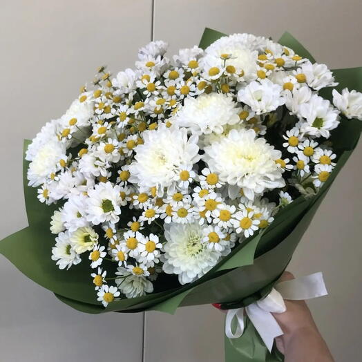 Букет ароматных ромашек