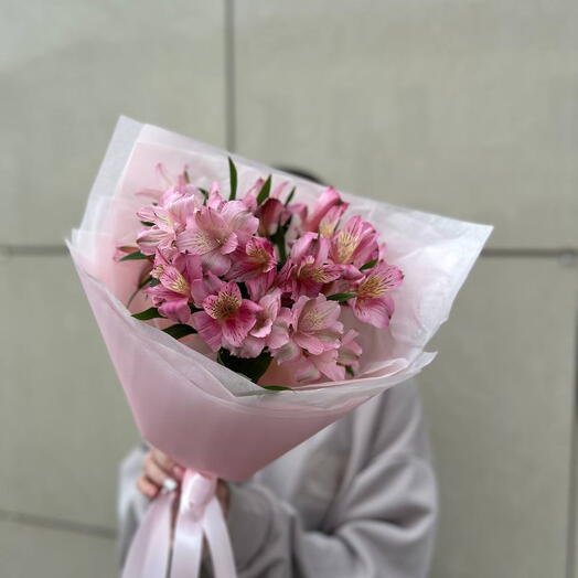 Букет из альстромерии 🌸
