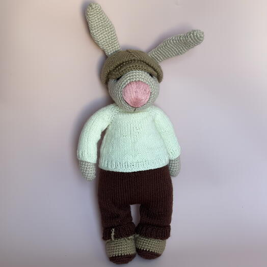 Папа-кролик ручной работы🐰