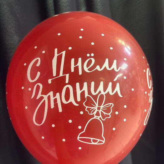 Воздушный шар 1 сентября