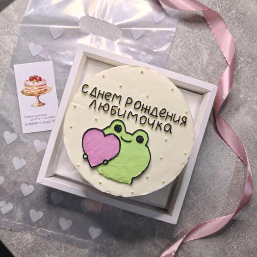 Бенто торт "С днем рождения, любимочка"
