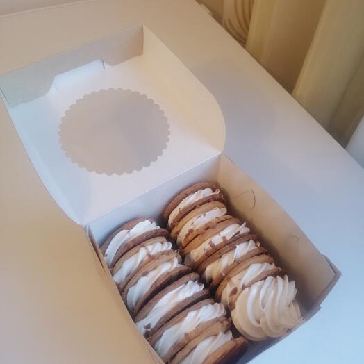 Печенье с зефиром