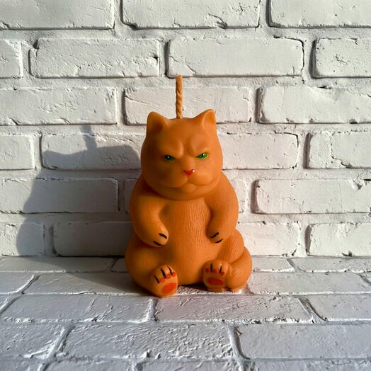 Формовая свеча "Котик"