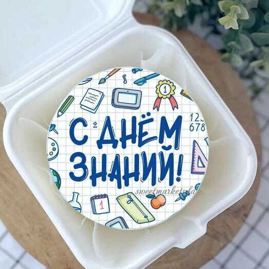 Бенто с днём знаний
