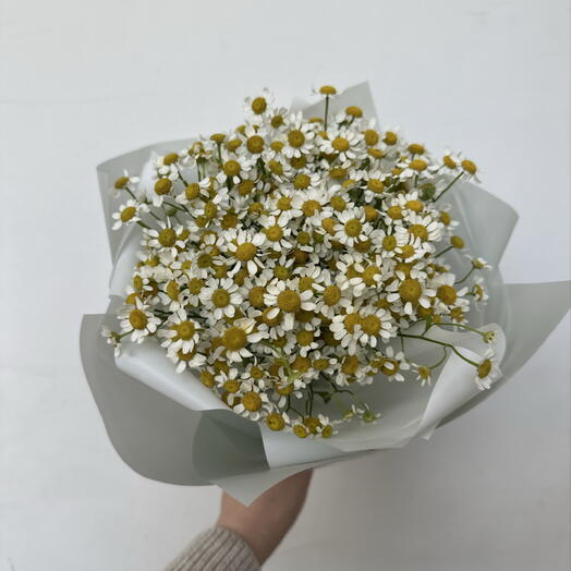 Мини букет из ромашек