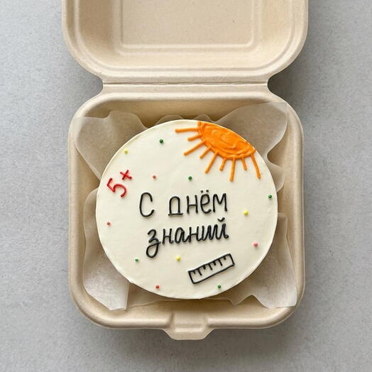 Бенто торт день знаний 1 сентября для ребёнка