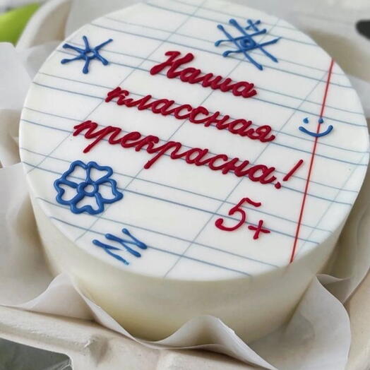Бенто-торт для учителя, классного руководителя на 1 сентября
