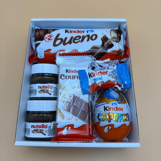 Подарочный набор шоколадный Kinder Box на день рождения