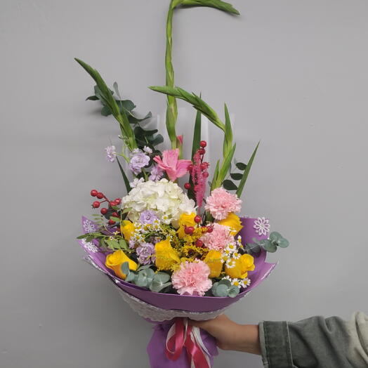 Букет"цветочная поляна",🌸