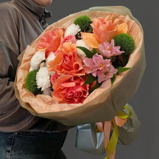 Яркий букет