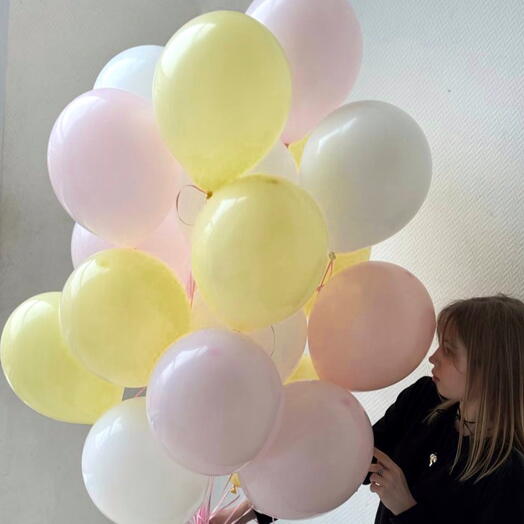 Фонтан из шаров из 15 шт