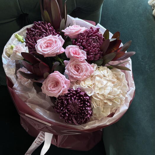 Букет « Гармония оттенков»