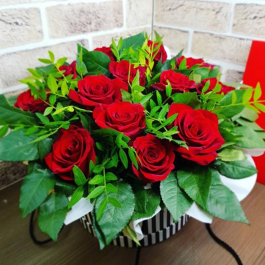 Rosas en una Caja