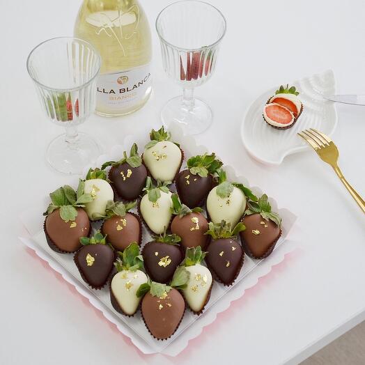 Chocolate-covered strawberries