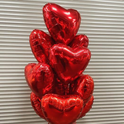 Сердца - 10 штук