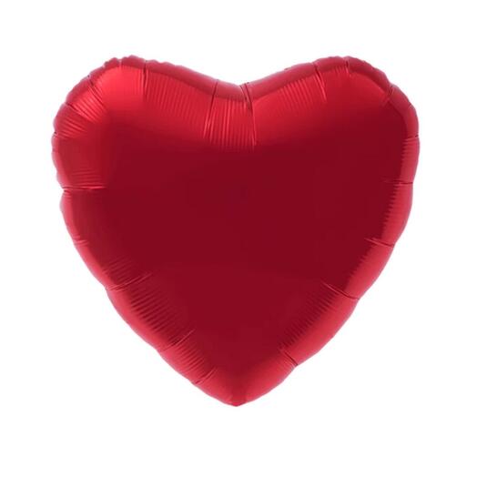 Фольгированный шар с гелием Сердце - 80 см