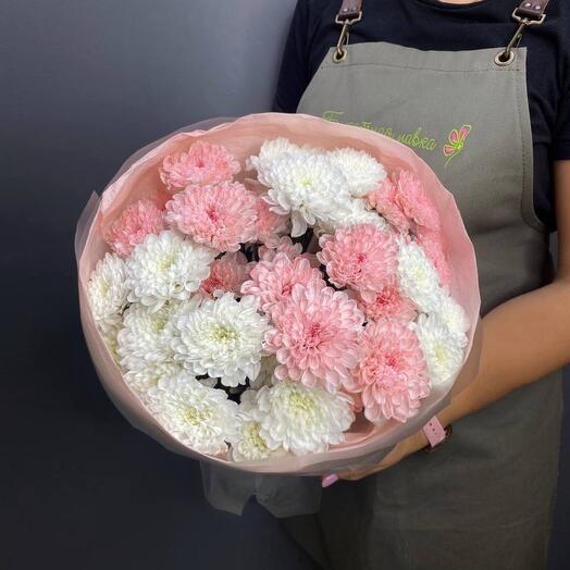 Bouquet of 7 chrysanthemums