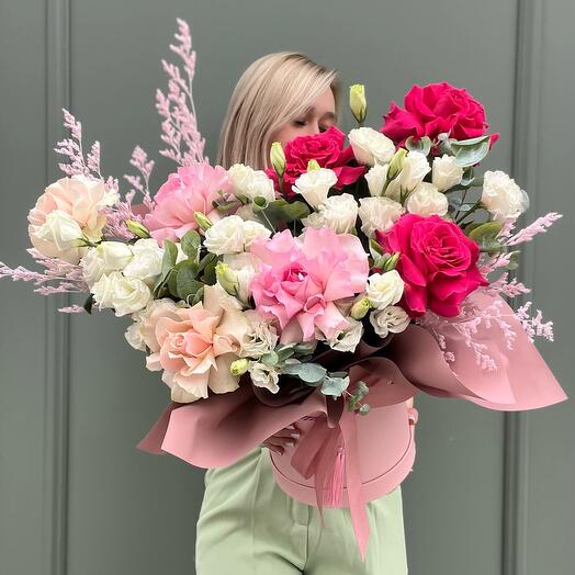 Цветы в коробке