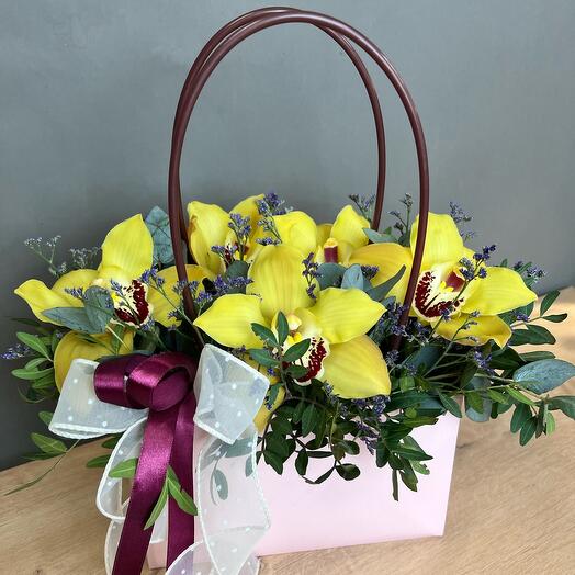 Orchid in the bag