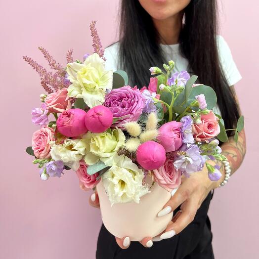Flores en una Caja de princesa 👸