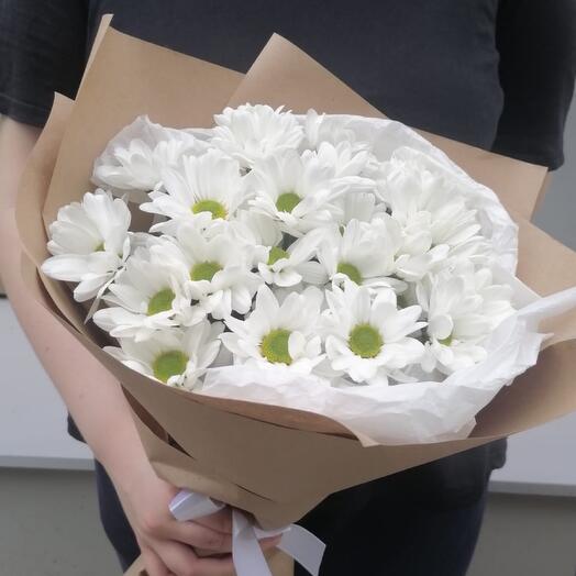 Bouquet of 5 chrysanthemums