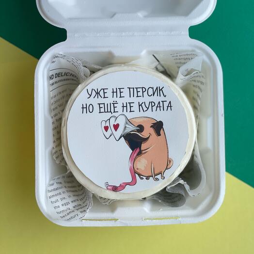 Bento cake for dr, birthday to a girl, a woman, a friend, peach-dried apricots