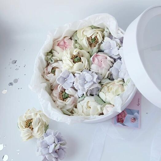 Marshmallow flowers
