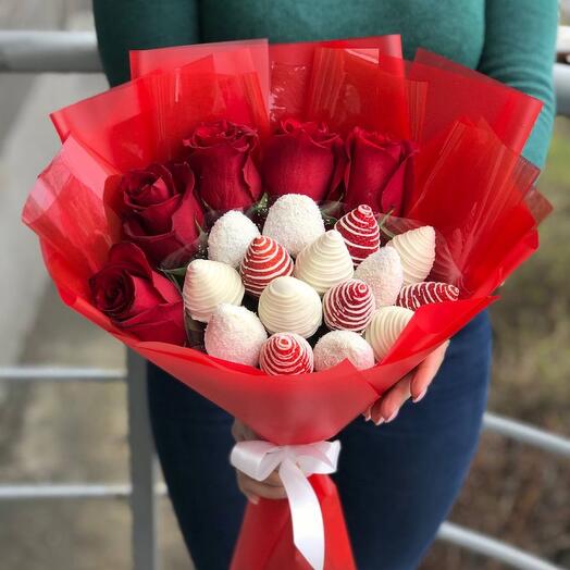 Барокко М микс с розами ️
