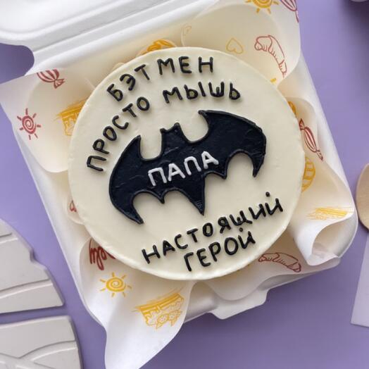 New! Bento cake "Daddy is a real Hero"