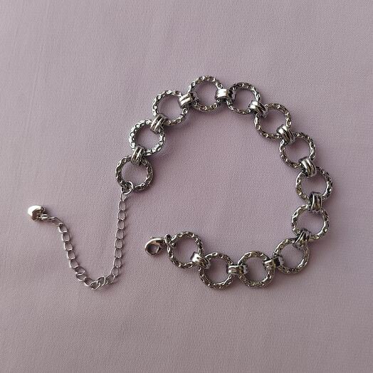 Браслет из крупной цепи