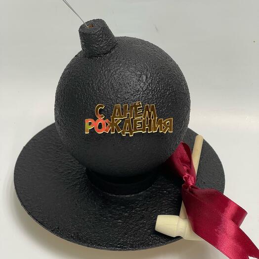 The bomb cake