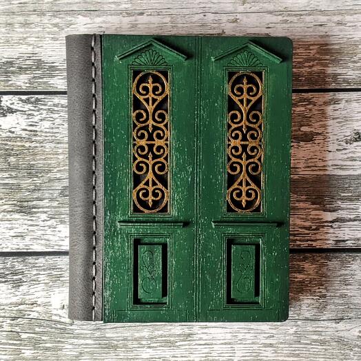 Green Belgrade door notebook